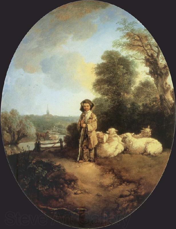 Thomas Gainsborough The Shepherd Boy France oil painting art